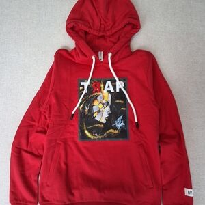 Fifth Loop "Trap" Sweatshirt Red Medium